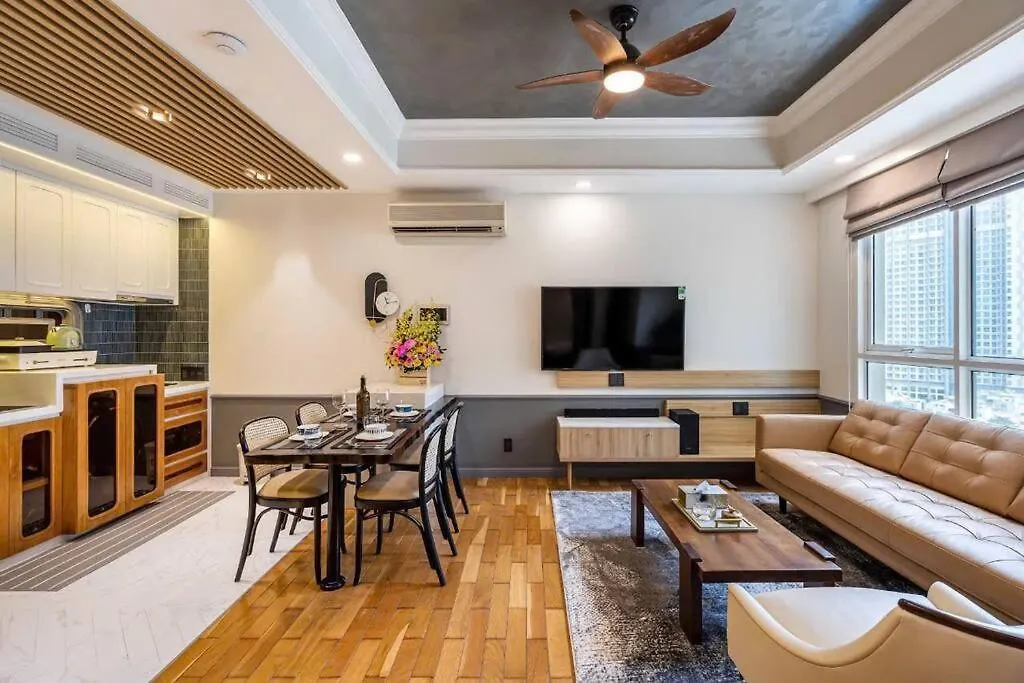 Classic Luxury Condo & Swiming Rooftop Pool Ho Chi Minh City 0*,