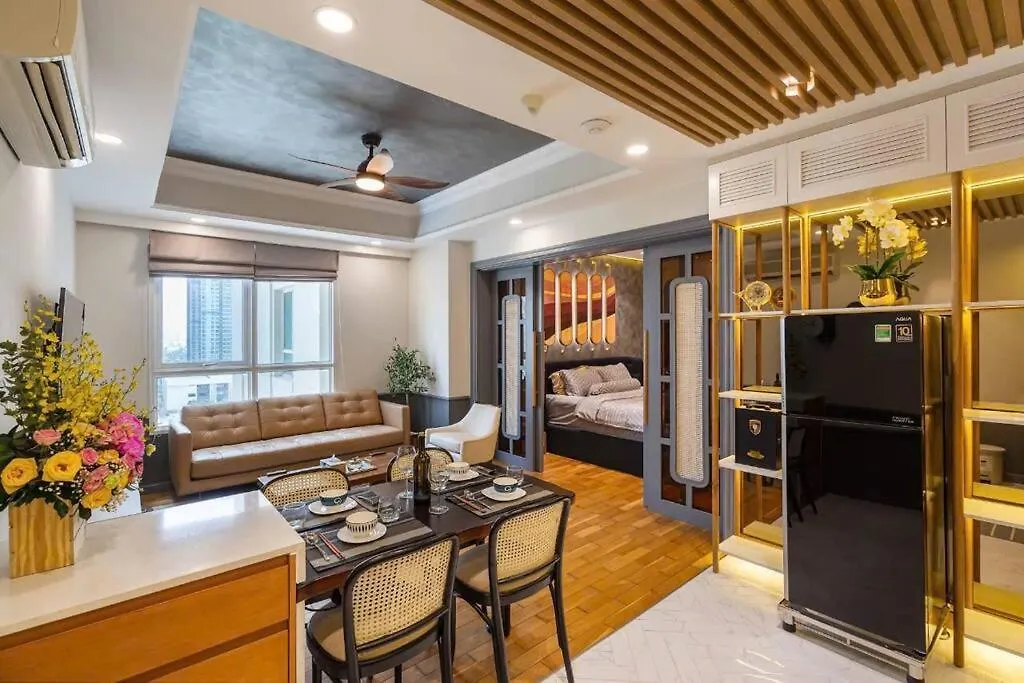 Classic Luxury Condo & Swiming Rooftop Pool Ho Chi Minh City 0*,
